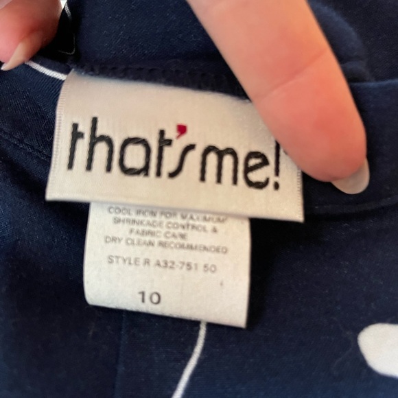 Vintage Navy Blue Skort (Vintage Size 10 *wears like size 6) - Picture 3 of 4